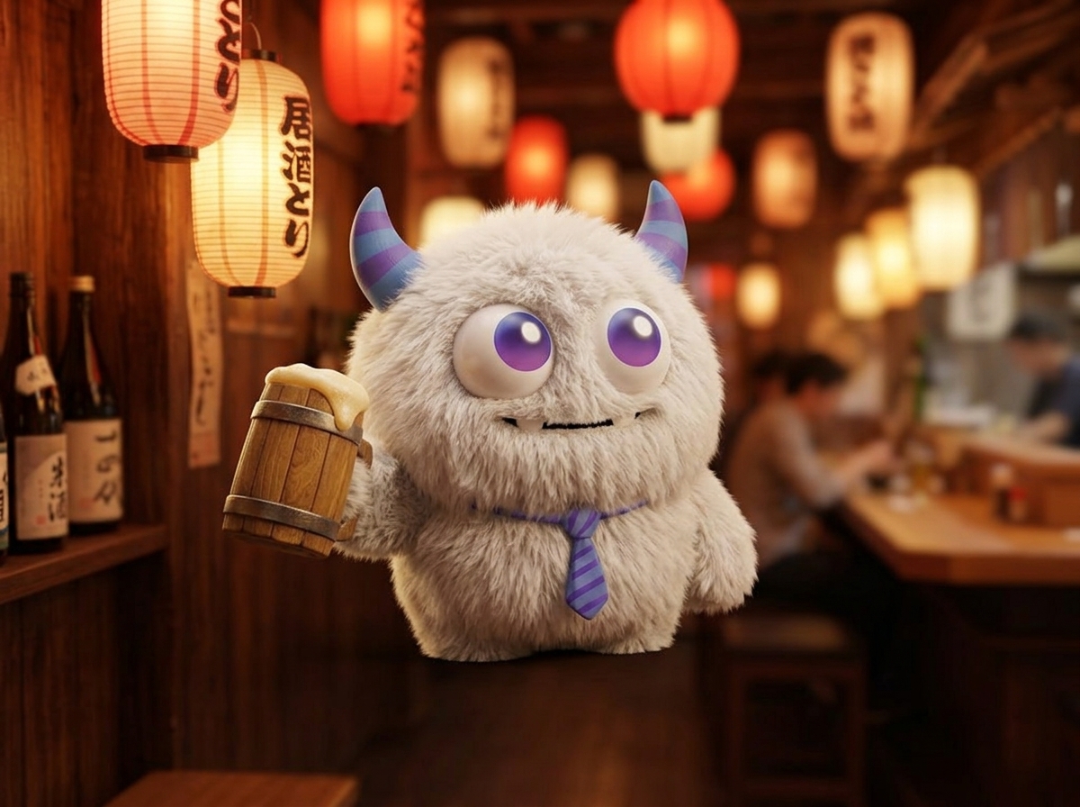 シーン：居酒屋で乾杯